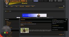 Desktop Screenshot of caccia-e-pesca.com